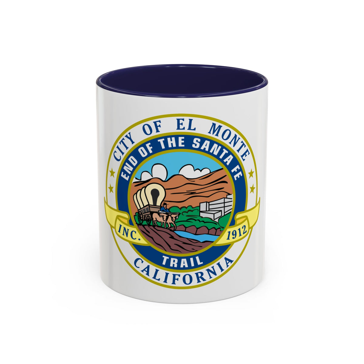 Seal of El Monte California - Accent Coffee Mug