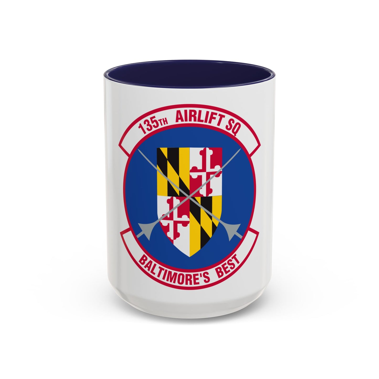 135 Airlift Squadron (U.S. Air Force) Accent Coffee Mug
