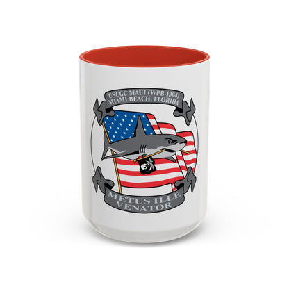 USCGC Maui WPB 1304 (U.S. Coast Guard) Accent Coffee Mug