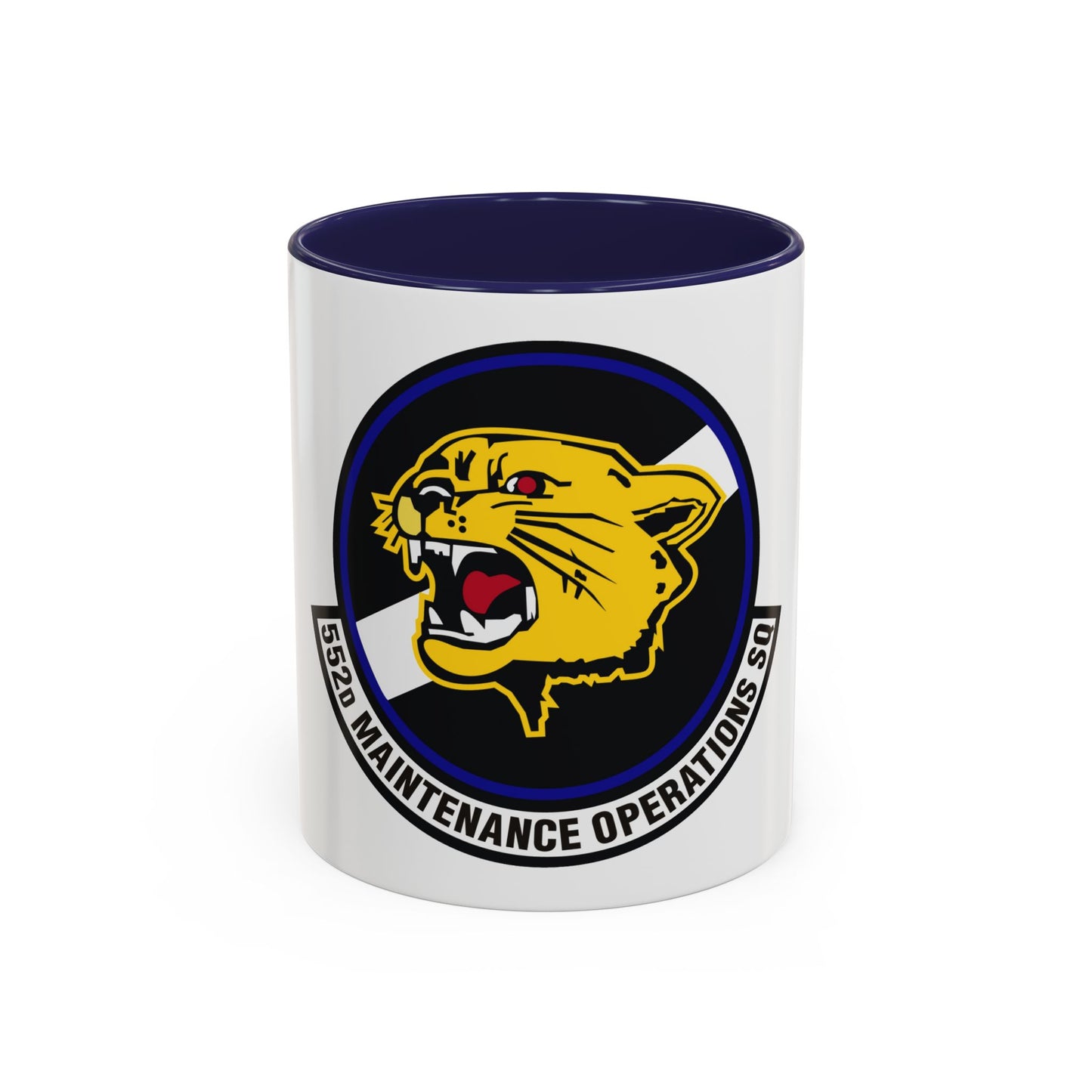 552nd Maintenance Operations Squadron (U.S. Air Force) Accent Coffee Mug