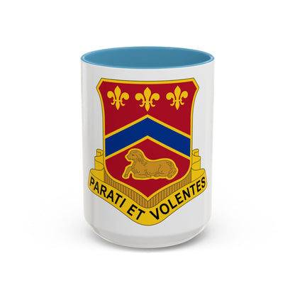 123 Engineer Battalion (U.S. Army) Accent Coffee Mug