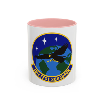 46th Test Squadron (U.S. Air Force) Accent Coffee Mug
