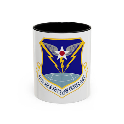 618 Air Operations Center AMC (U.S. Air Force) Accent Coffee Mug