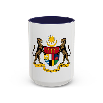 Coat of arms of the Federation of Malaya - Accent Coffee Mug