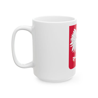 Coat of arms of Poland (1980-1990) - White Coffee Mug