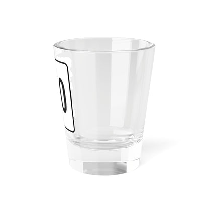 NH Route 110 (New Hampshire) (Road Sign) Shot Glass 1.5oz