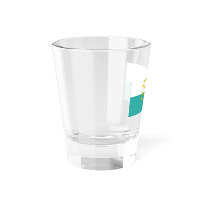 Flag of Poltava Ukraine - Shot Glass 1.5oz