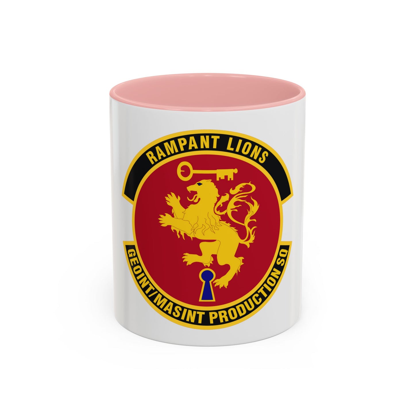 Geospatial Intelligence Measurement & Signatures Intelligence Production Squadron (U.S. Air Force) Accent Coffee Mug