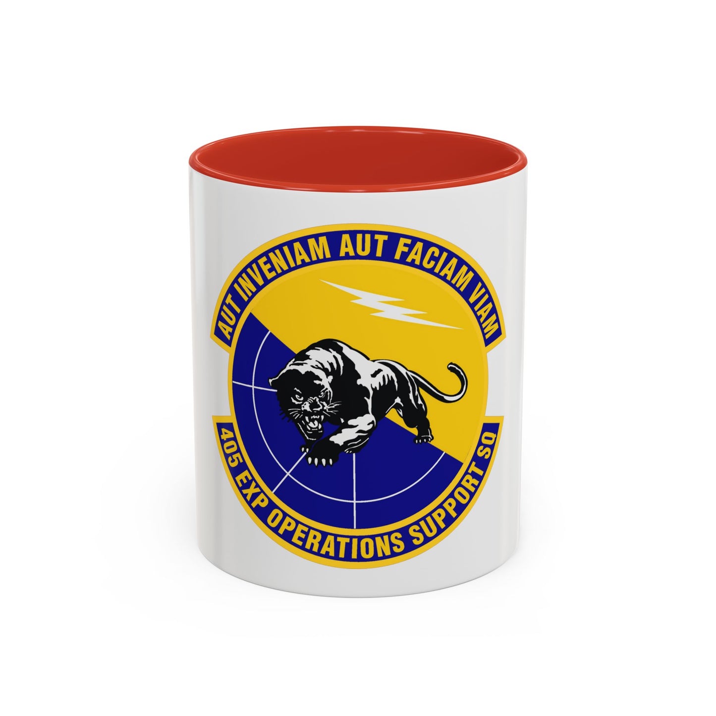 405th Expeditionary Operations Support Squadron (U.S. Air Force) Accent Coffee Mug