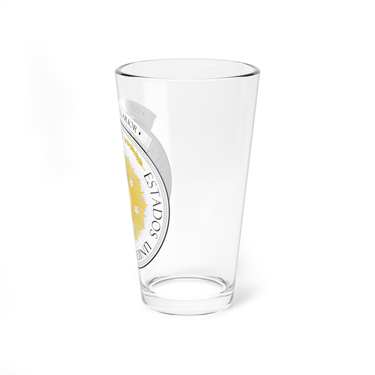 Coat of arms of Venezuela 1810 (Venezuela) (Coat of Arms) Pint Glass 16oz