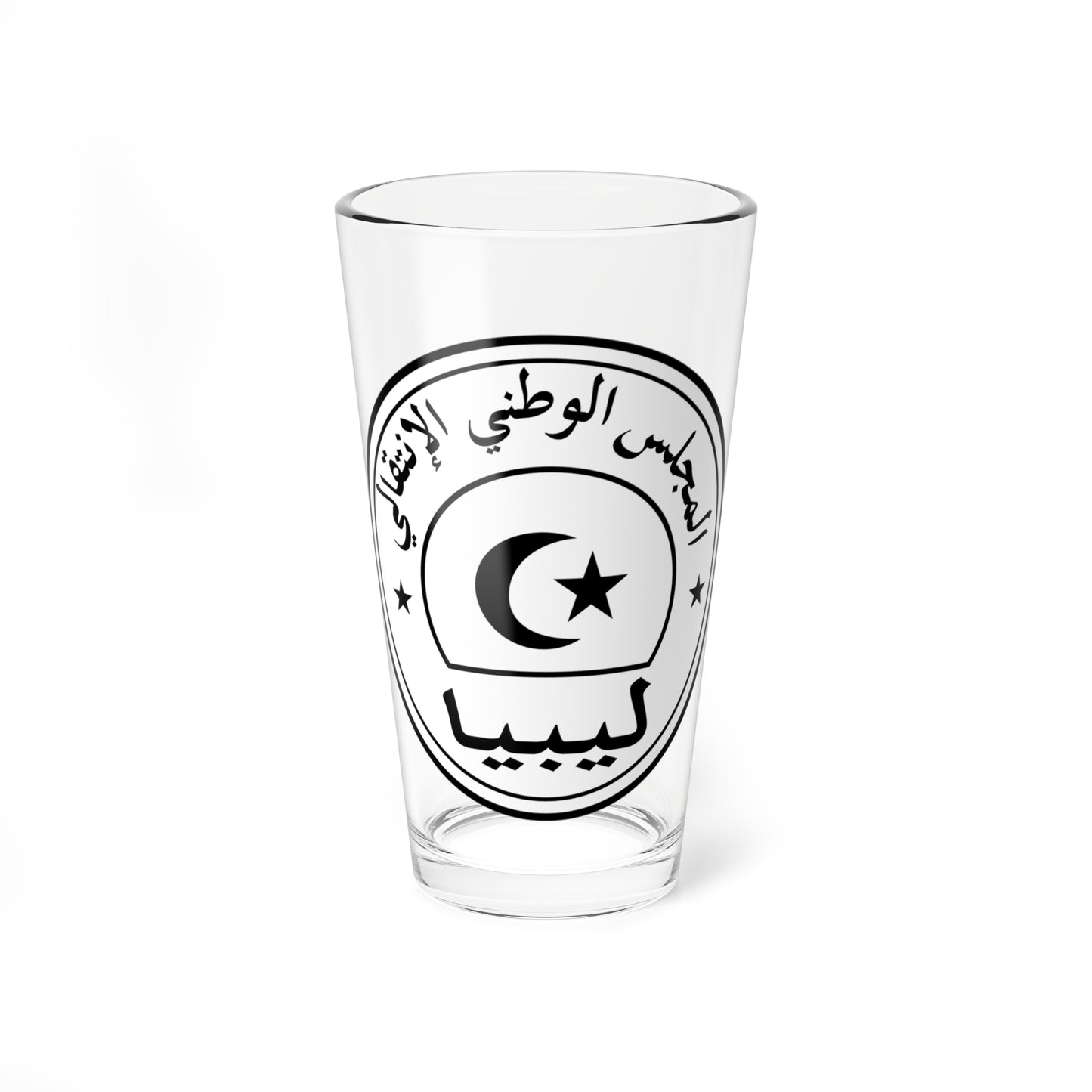 Seal of the National Transitional Council Libya early version (Libya) (Coat of Arms) Pint Glass 16oz