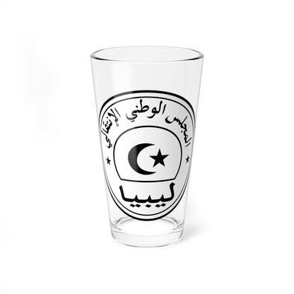 Seal of the National Transitional Council Libya early version (Libya) (Coat of Arms) Pint Glass 16oz