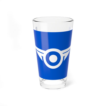 Flag of Kanra Gunma (Japan) Pint Glass 16oz
