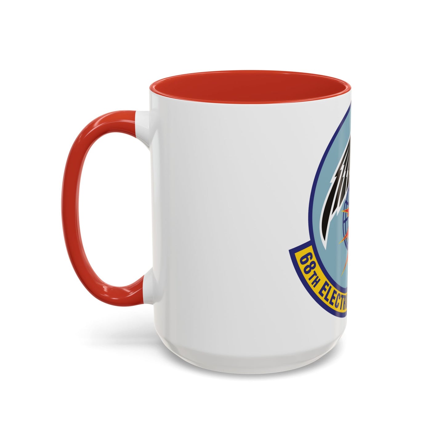 68th Electronic Warfare Squadron (U.S. Air Force) Accent Coffee Mug