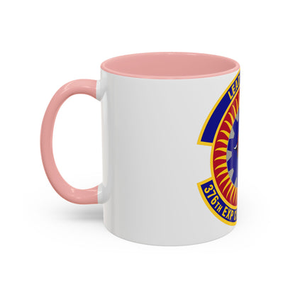 376th Expeditionary Civil Engineer Squadron (U.S. Air Force) Accent Coffee Mug