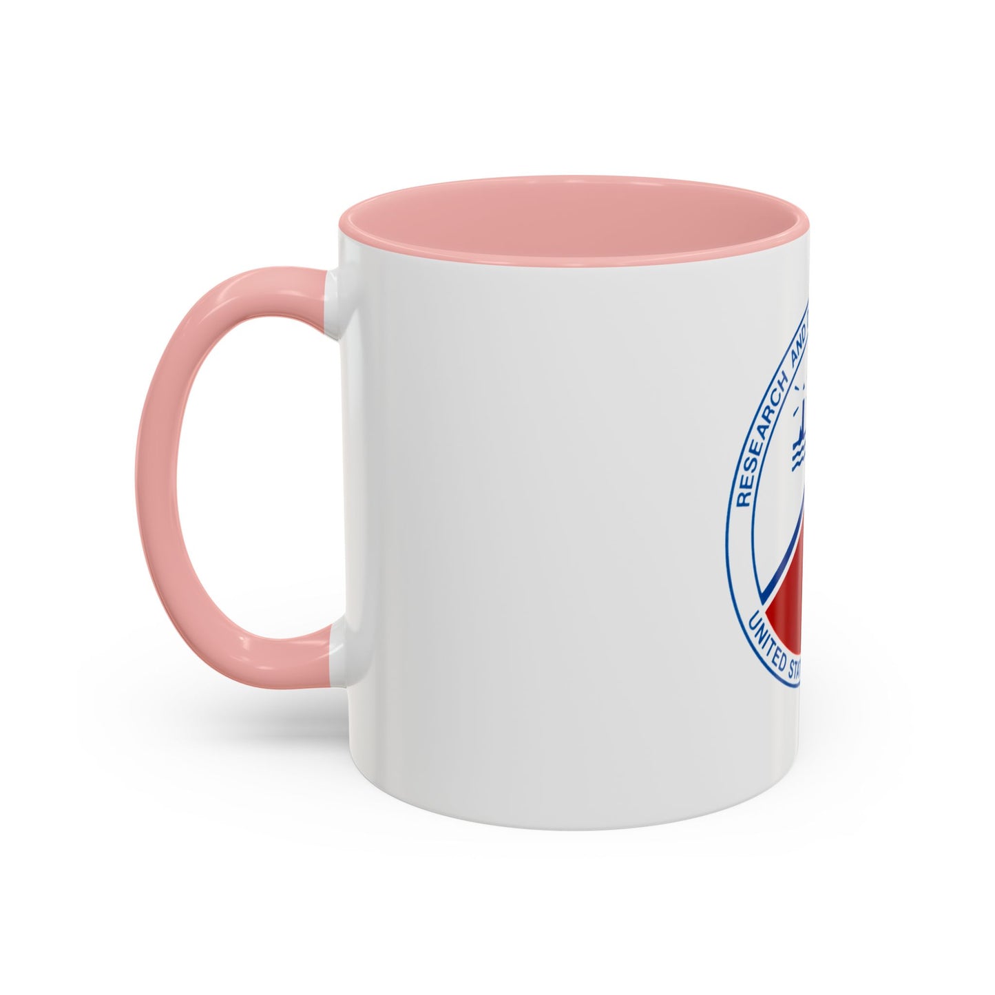 USCG Research And Development Center (U.S. Coast Guard) Accent Coffee Mug