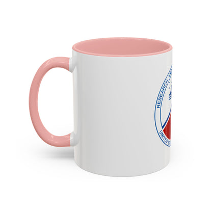 USCG Research And Development Center (U.S. Coast Guard) Accent Coffee Mug