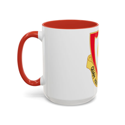 137 Engineer Battalion (U.S. Army) Accent Coffee Mug