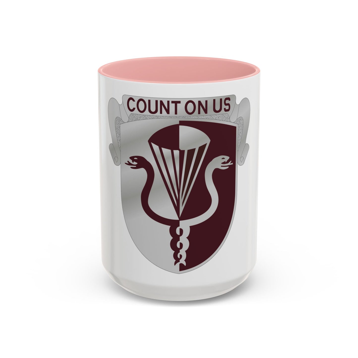 11 Medical Battalion (U.S. Army) Accent Coffee Mug