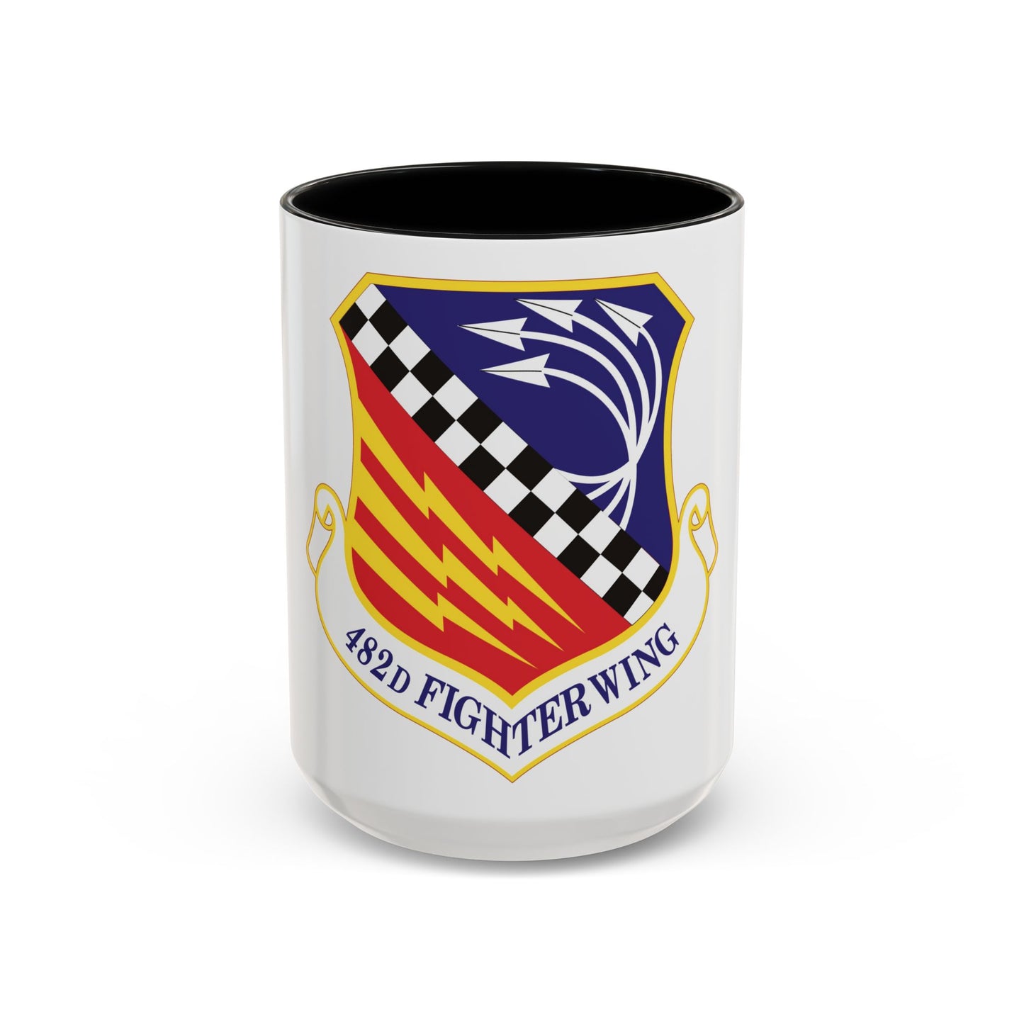 482d Fighter Wing (U.S. Air Force) Accent Coffee Mug
