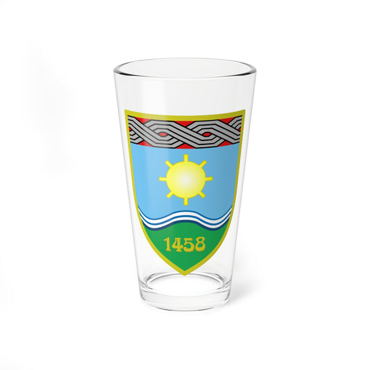 Coat of Arms of Zepce (Bosnia and Herzegovina) (Coat of Arms) Pint Glass 16oz