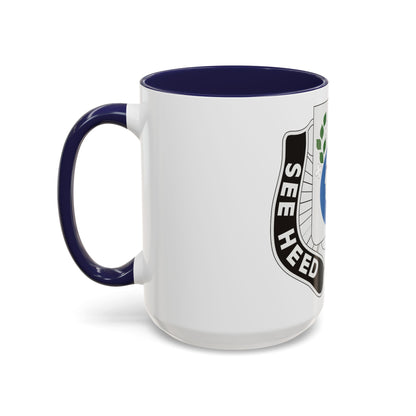 635 Military Intelligence Battalion (U.S. Army) Accent Coffee Mug