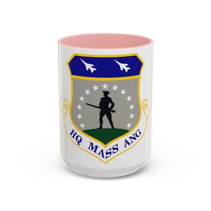 Headquarters Massachusetts Air National Guard (U.S. Air Force) Accent Coffee Mug