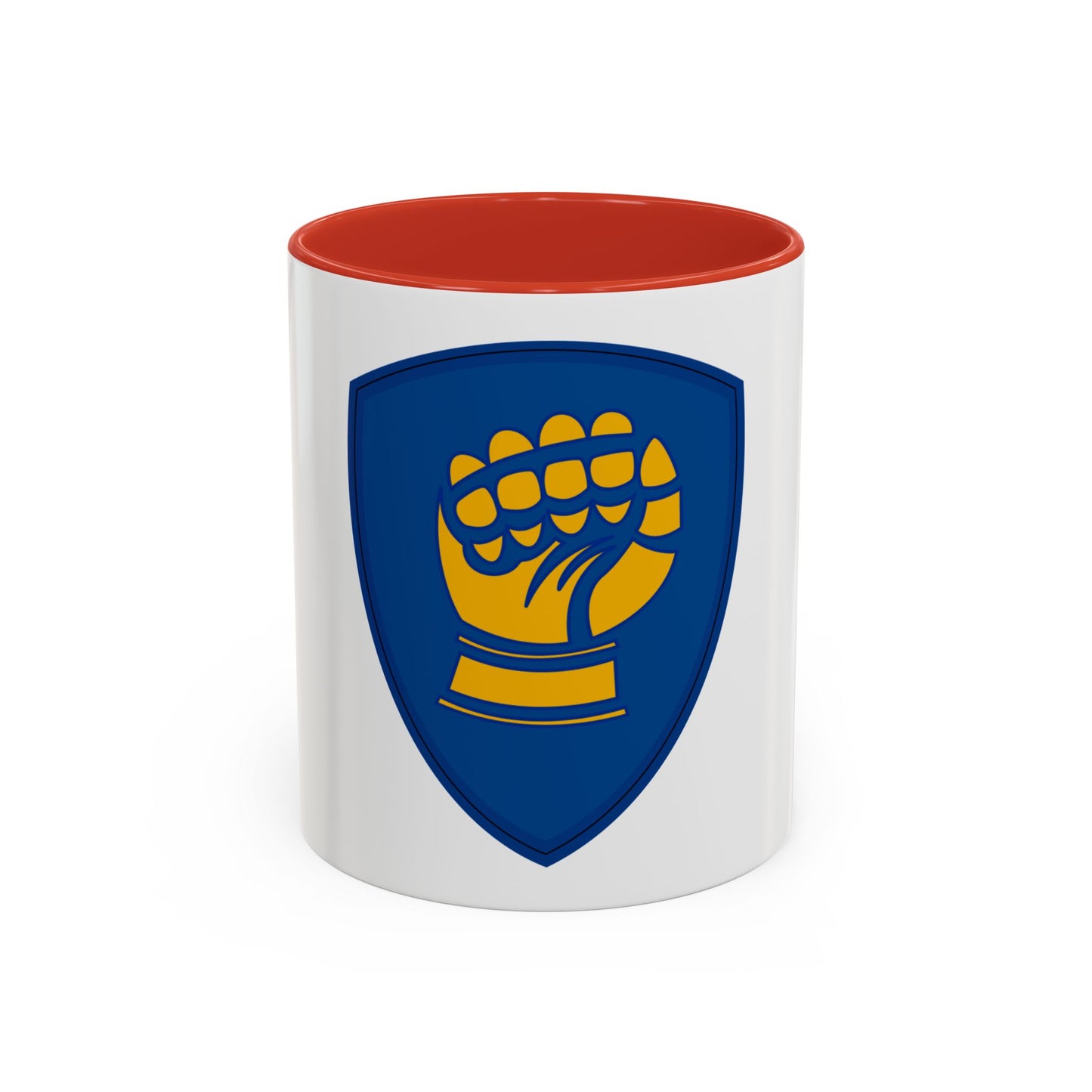 46th Infantry Division CSIB (U.S. Army) Accent Coffee Mug