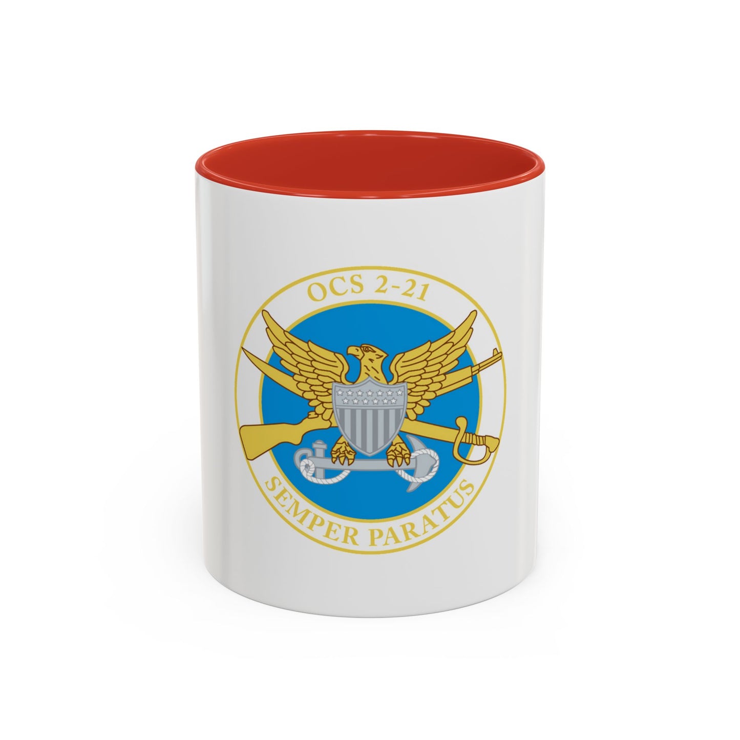 USCG Academy OCS 2 211 (U.S. Coast Guard) Accent Coffee Mug