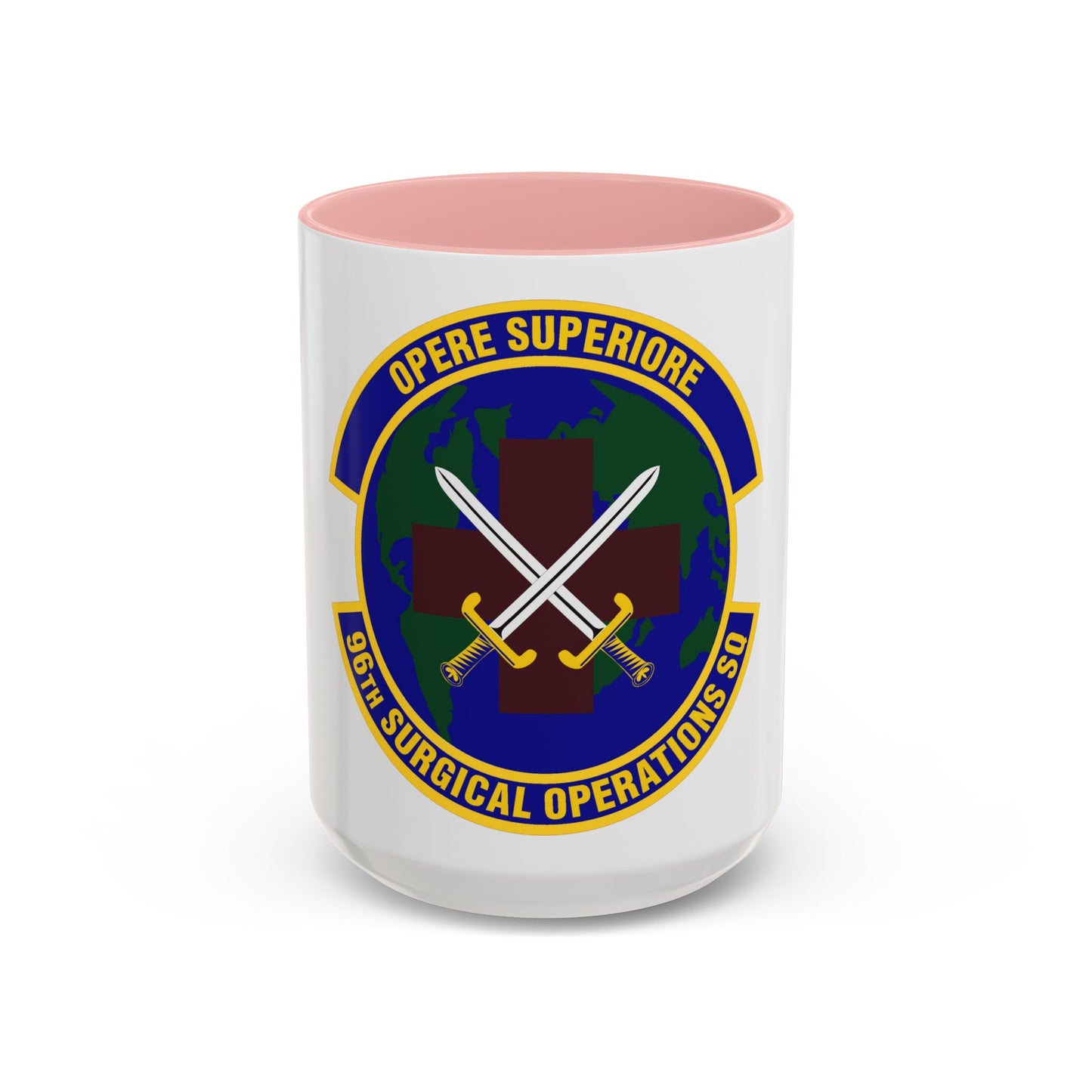96th Surgical Operations Squadron (U.S. Air Force) Accent Coffee Mug