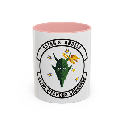 433d Weapons Squadron (U.S. Air Force) Accent Coffee Mug