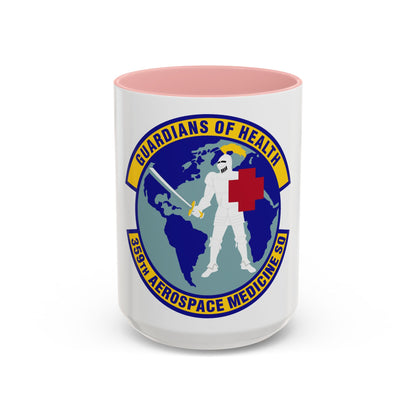 359th Aerospace Medicine Squadron (U.S. Air Force) Accent Coffee Mug