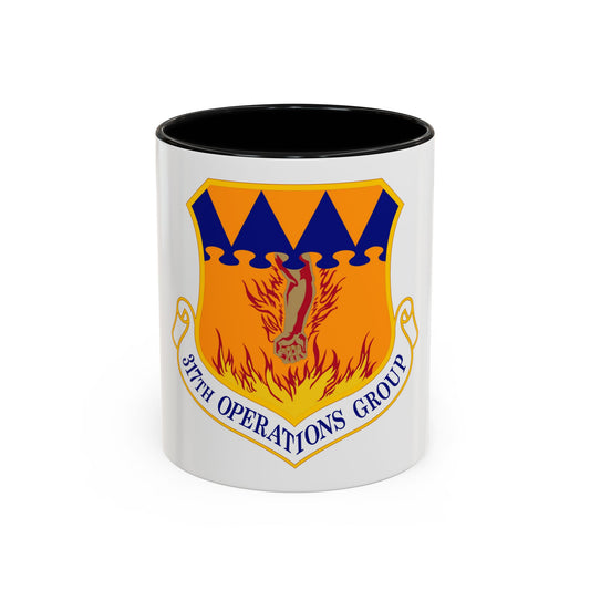317 Operations Group AMC (U.S. Air Force) Accent Coffee Mug