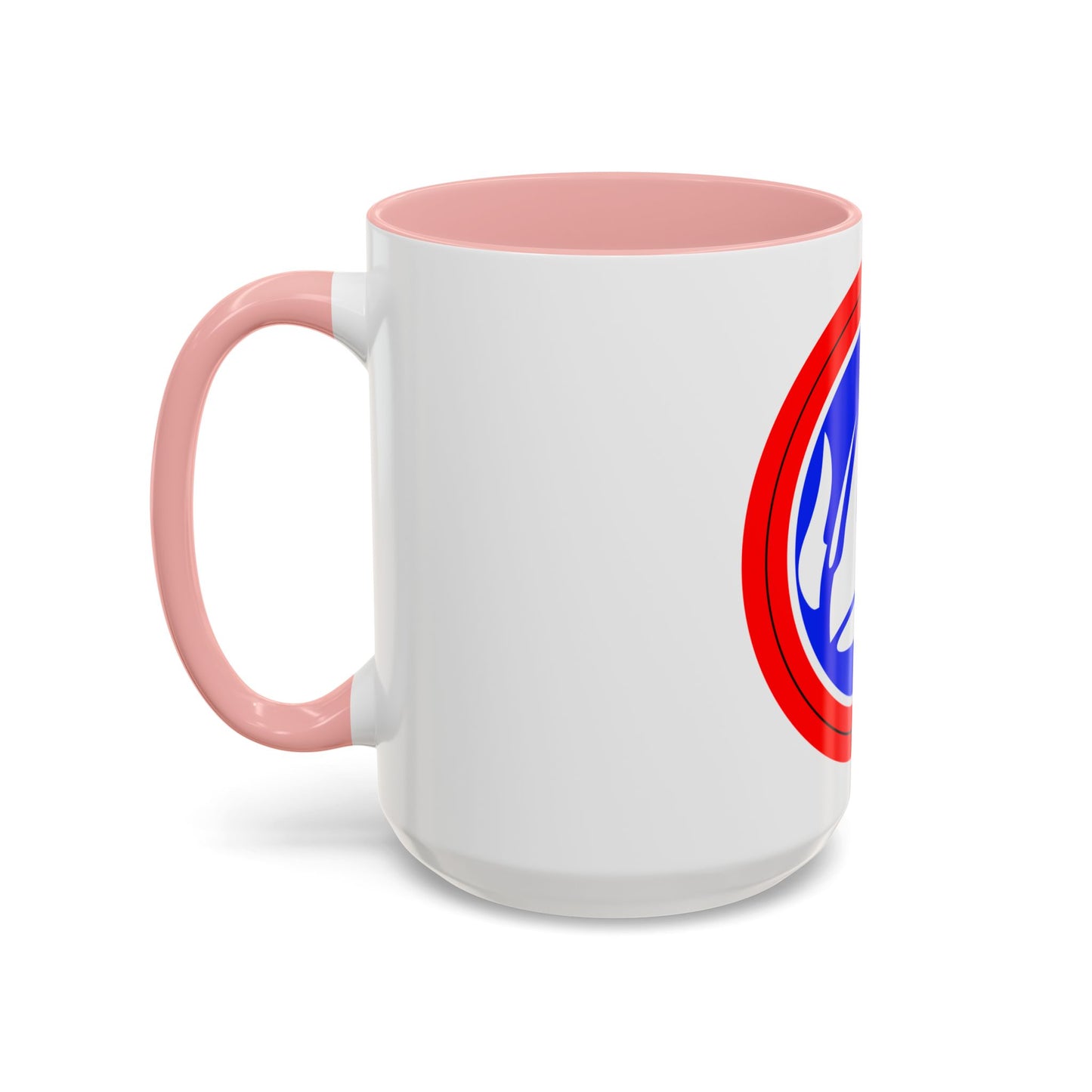 47th Division Shoulder Patch (U.S. Army) Accent Coffee Mug