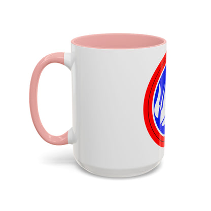 47th Division Shoulder Patch (U.S. Army) Accent Coffee Mug