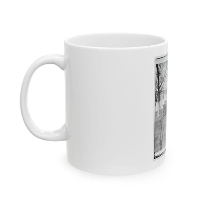 Band Group Seated Behind Their Instruments(2) (U.S. Civil War) White Coffee Mug
