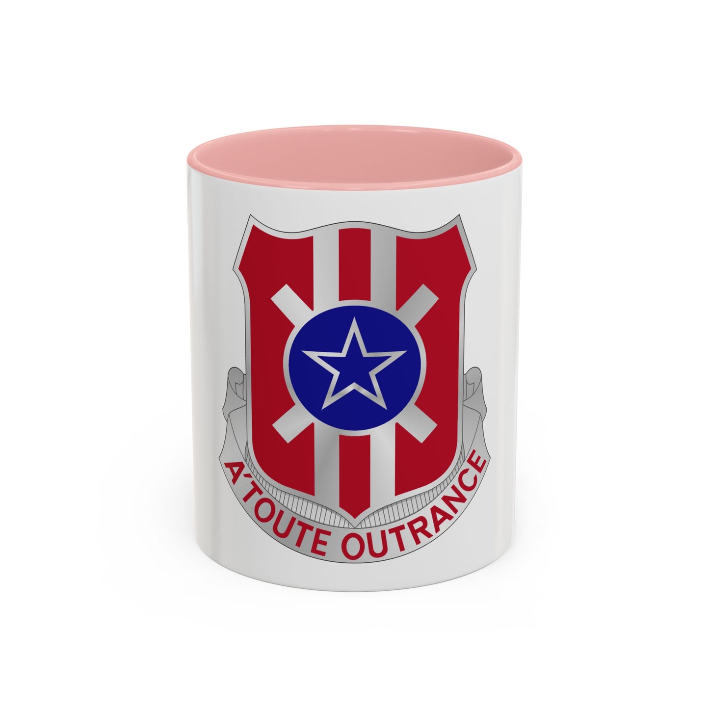 854 Engineer Battalion (U.S. Army) Accent Coffee Mug
