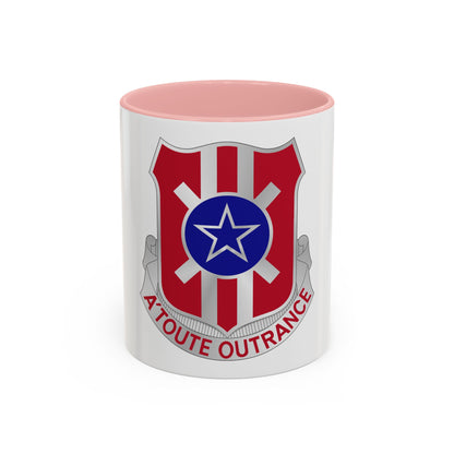 854 Engineer Battalion (U.S. Army) Accent Coffee Mug