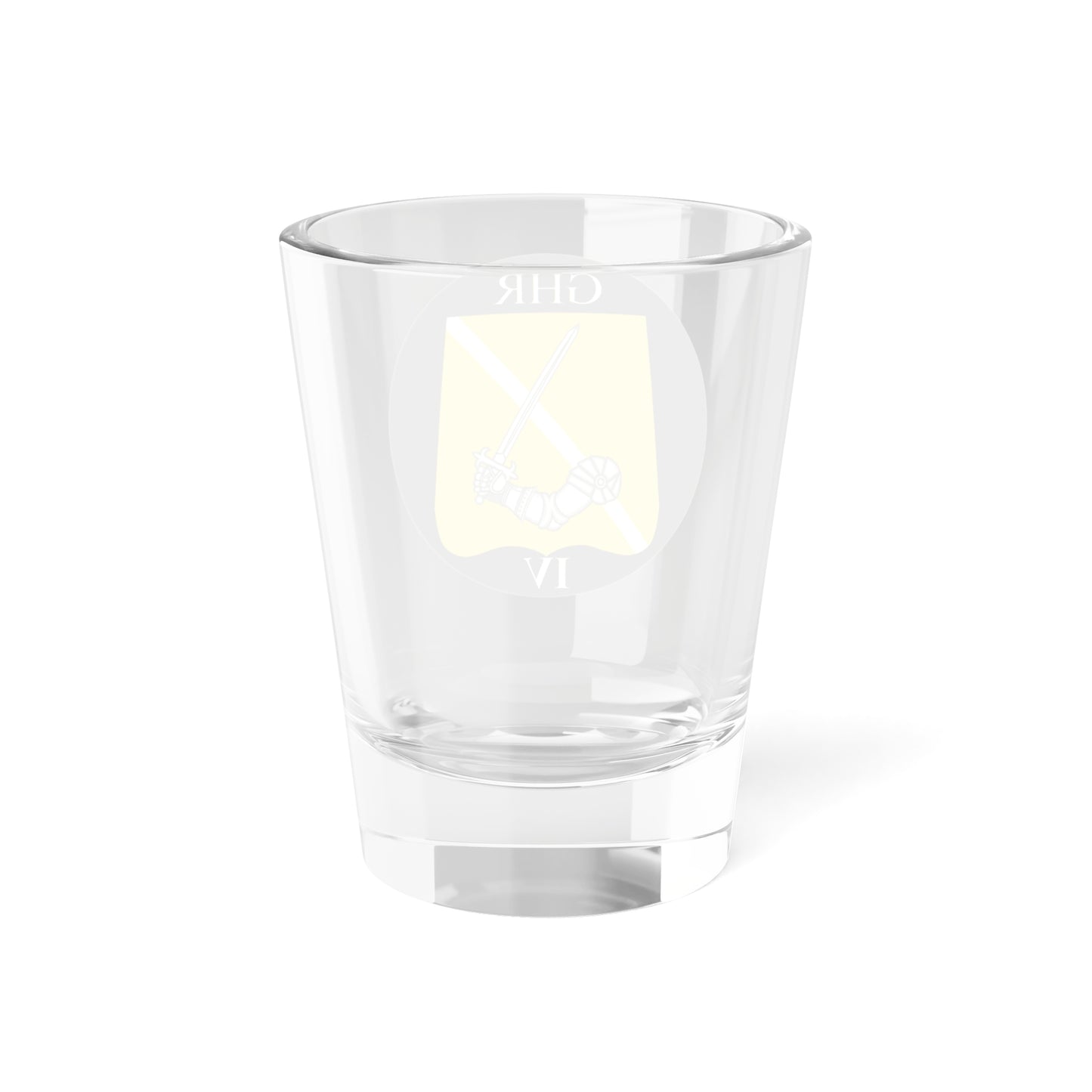GHR Shield 4 (Denmark) (Coat of Arms) Shot Glass 1.5oz