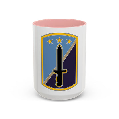 170TH INFANTRY BRIGADE (U.S. Army) Accent Coffee Mug