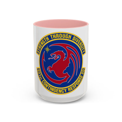 921 Contingency Response Sq AMC (U.S. Air Force) Accent Coffee Mug