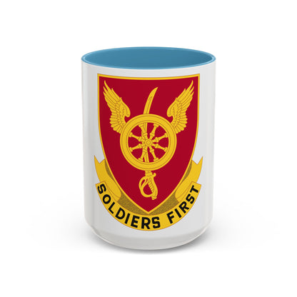 79 Ordnance Battalion Obsolete Insignia (U.S. Army) Accent Coffee Mug