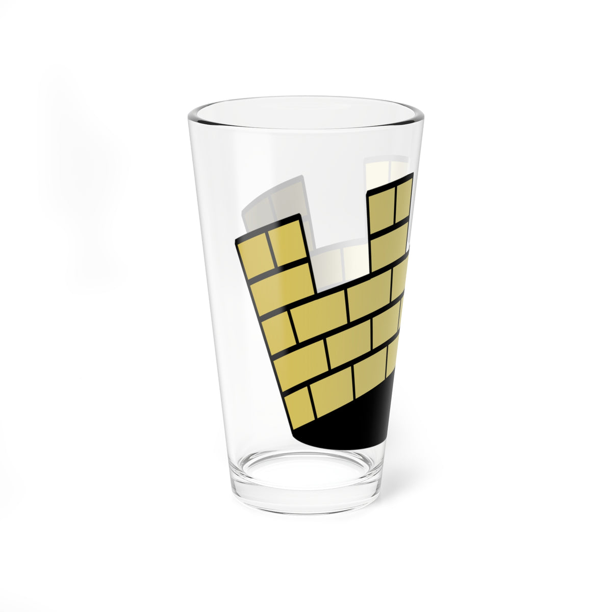 Mural Crown United Kingdom (United Kingdom) (Coat of Arms) Pint Glass 16oz