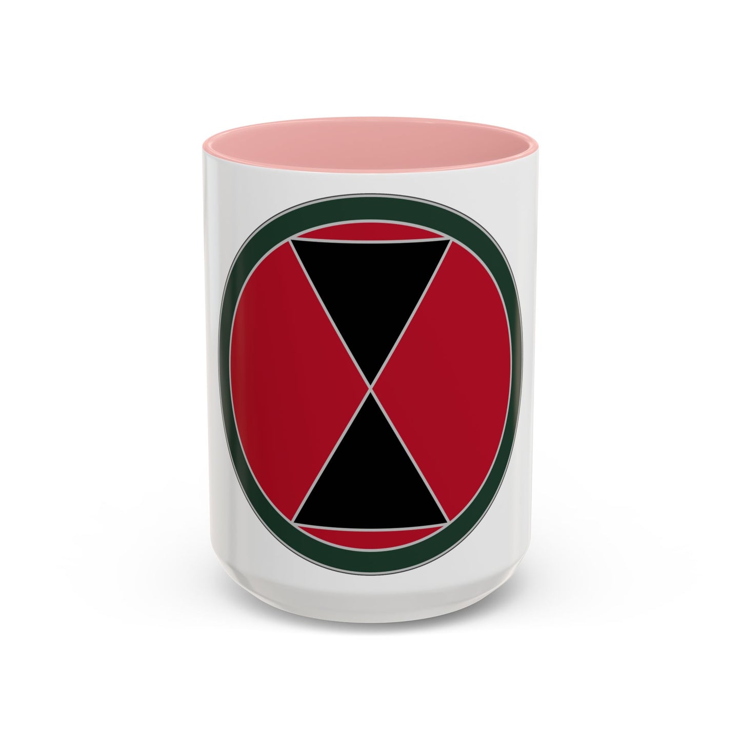 7 Infantry Division (U.S. Army) Accent Coffee Mug