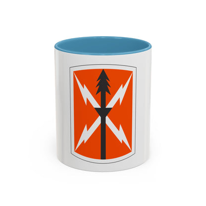 516 Signal Brigade 3 (U.S. Army) Accent Coffee Mug