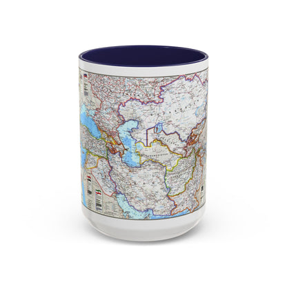 Caspian Region- Promise and Peril (1999) (Map) Accent Coffee Mug