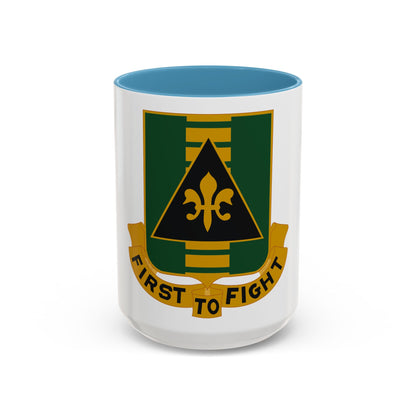 156 Armor Regiment (U.S. Army) Accent Coffee Mug