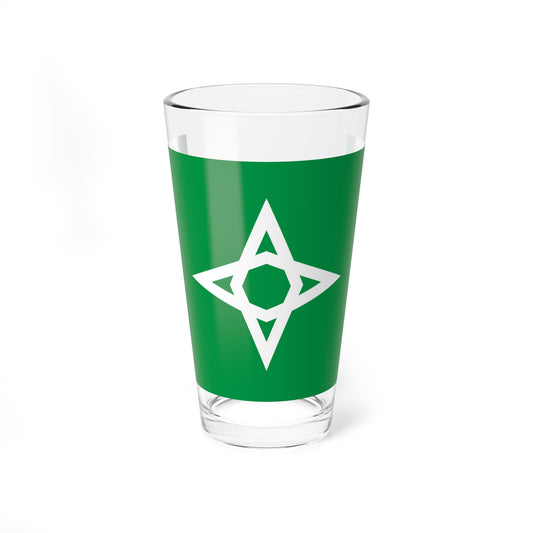 Flag of Morioka Iwate (Japan) Pint Glass 16oz