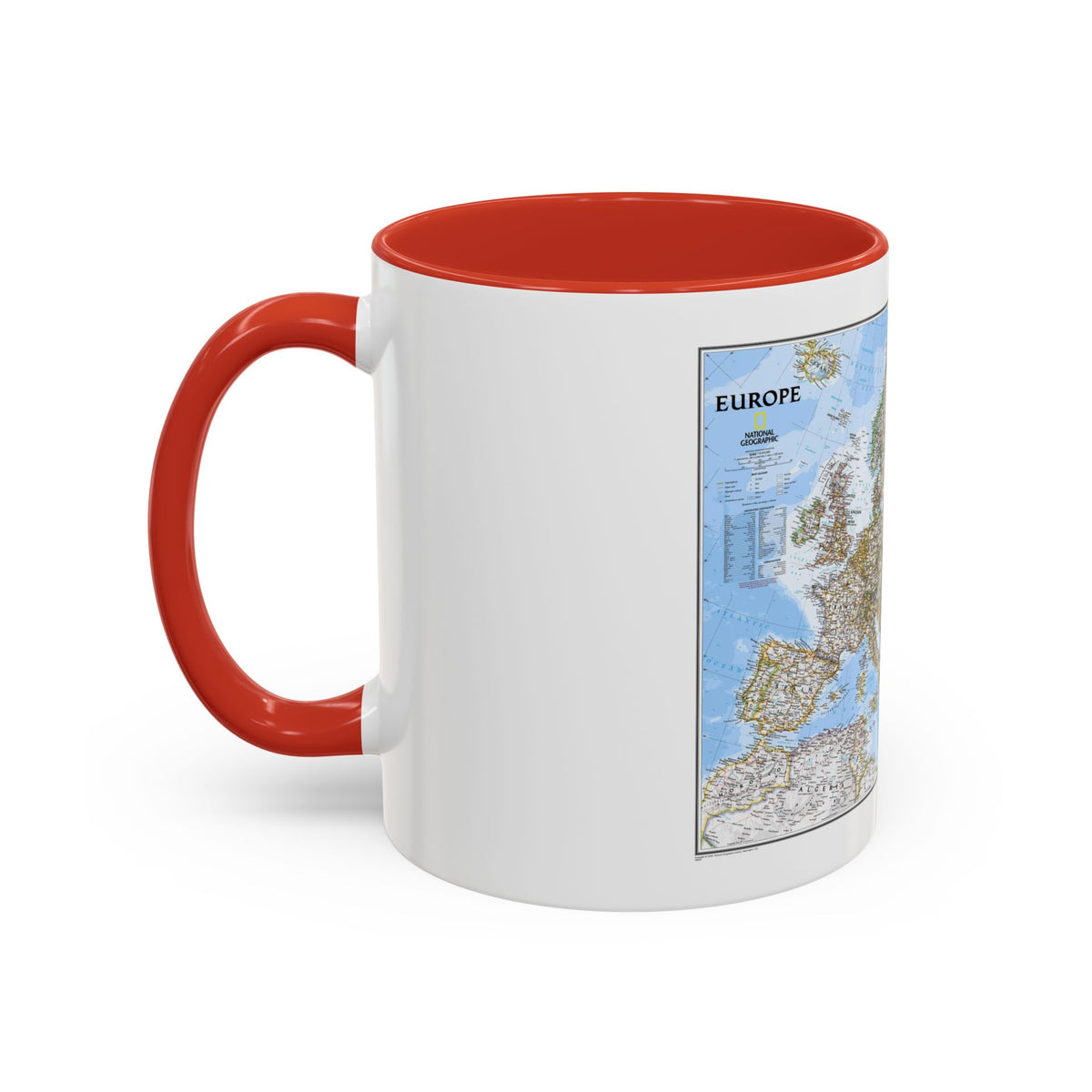 Europe (2004) (Map) Accent Coffee Mug