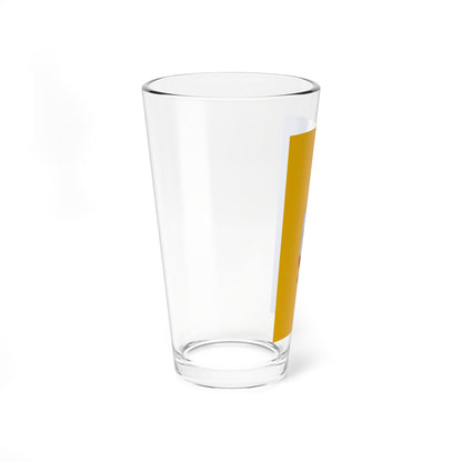 Flag of Csonge (Hungary) Pint Glass 16oz